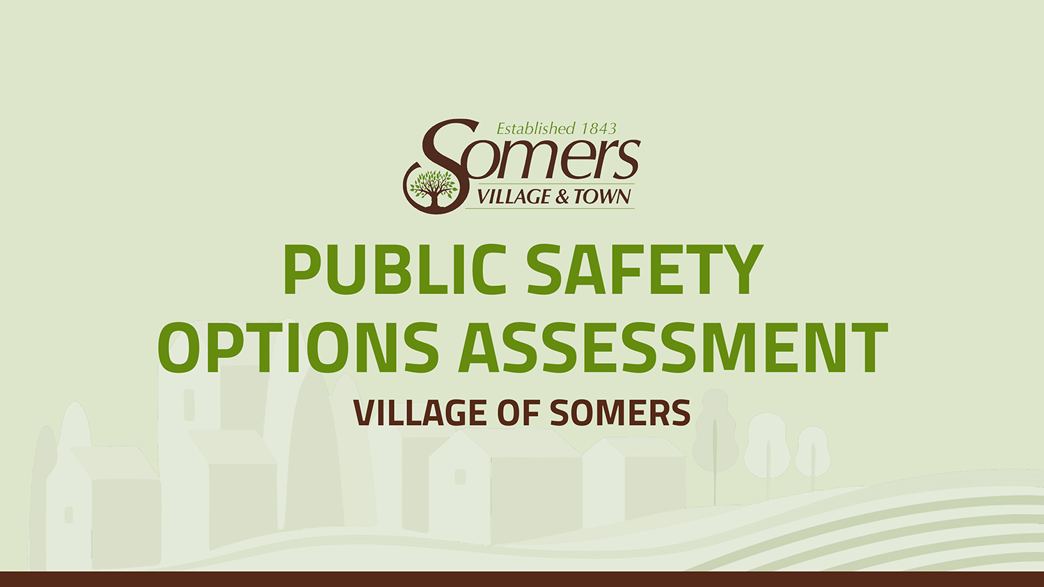 Village Of Somers Options Assessment Presentation 09162025