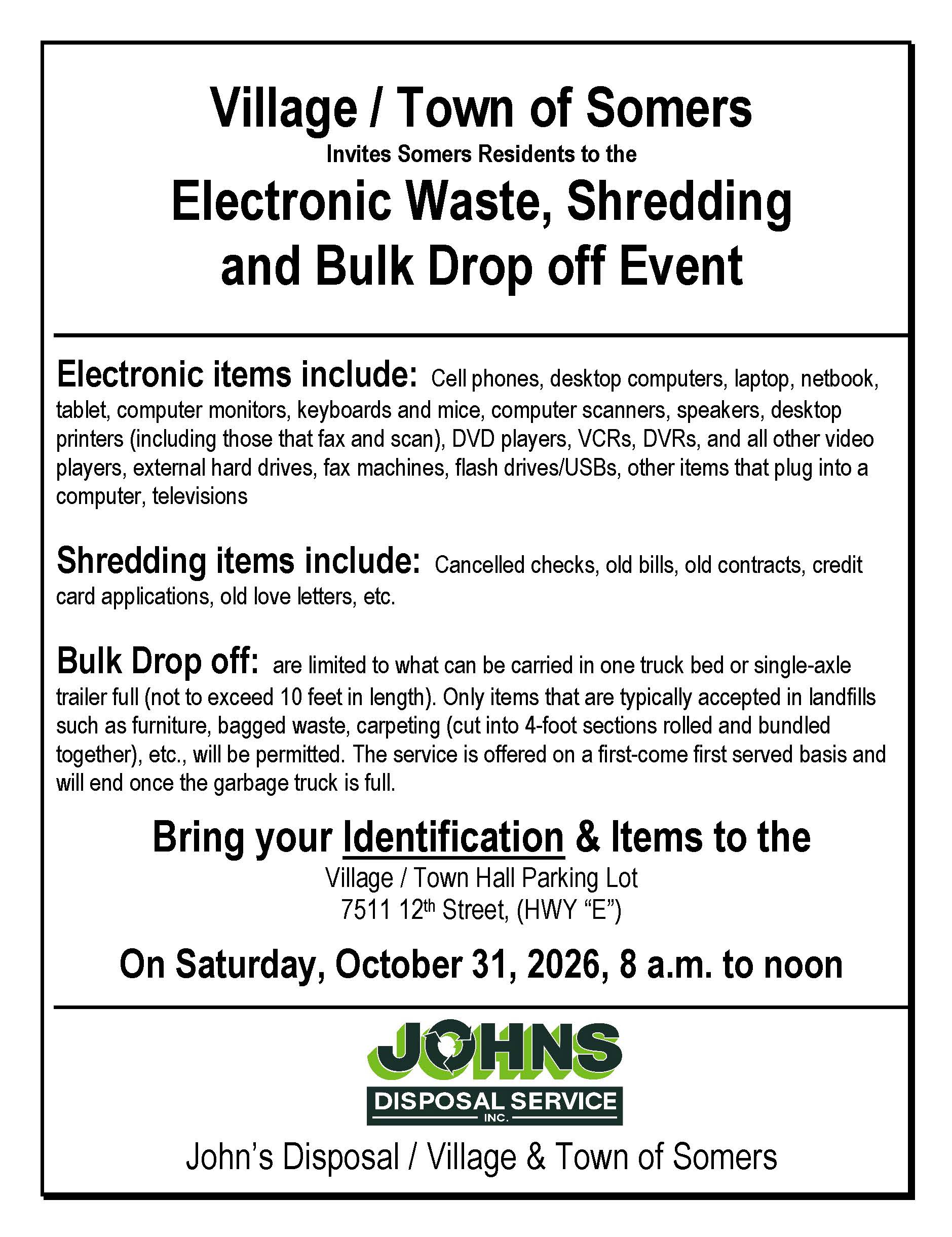 Electronics Shredding 2026
